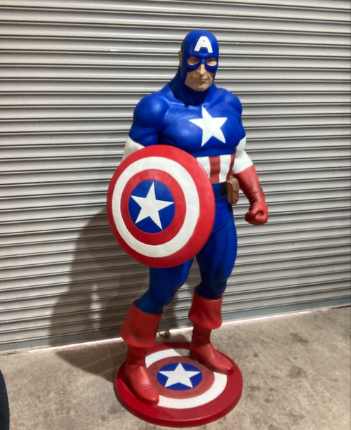 Marvel Comics Captain America prop Marvel Comics Captain America prop