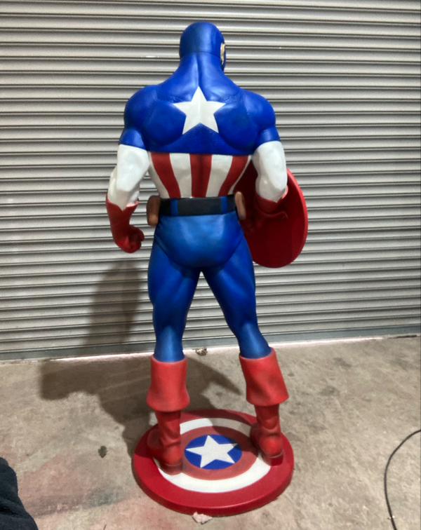 Large Captain America Statue for sale