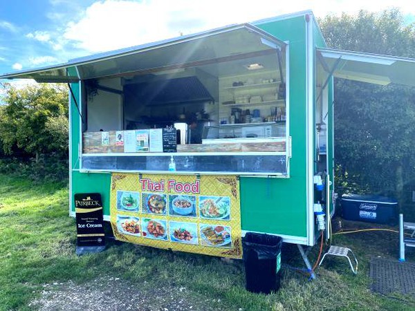 Secondhand catering trailer