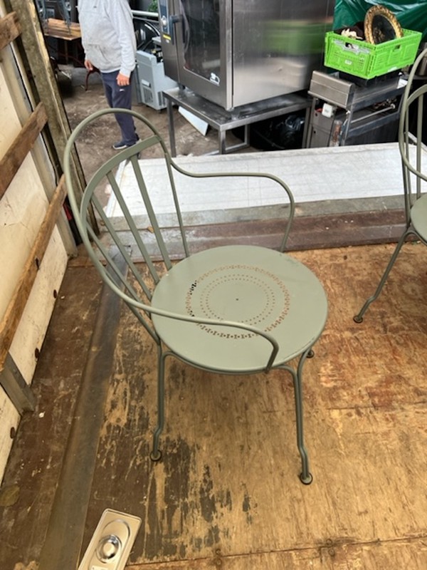 30x Outdoor Metal Bistro Chairs - Sussex 2