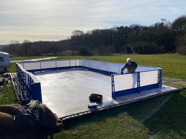 Used ice rink for sale