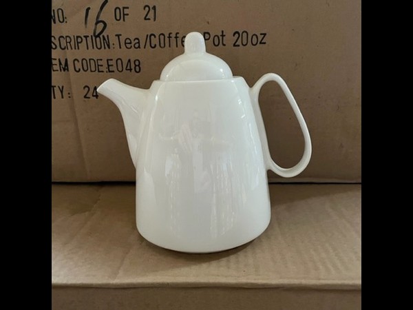 White Tea / Coffee Pots  20oz for sale
