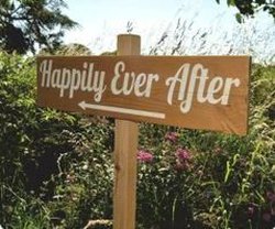 country vintage event signage