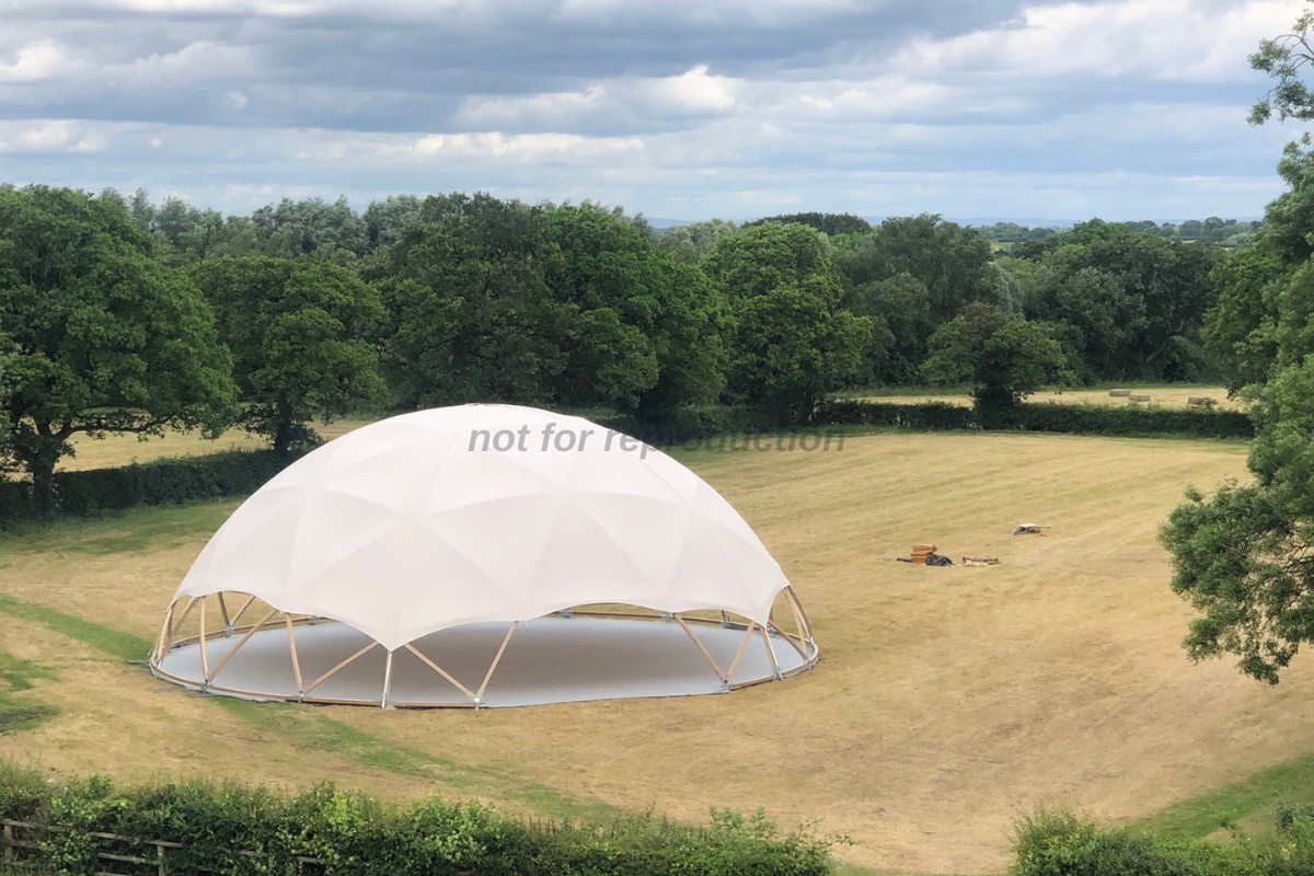 Curlew New and Used Marquees Dome Marquees and Geodesics 20m