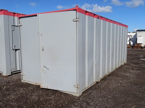 21' x 9' anti vandal secure store. 21' x 9' anti vandal secure store.