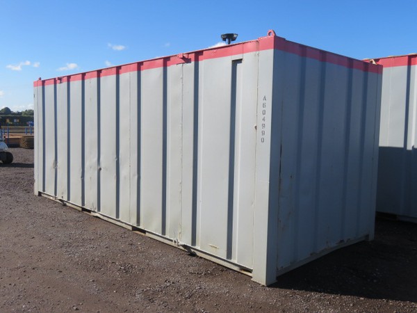 Anti vandal secure container.