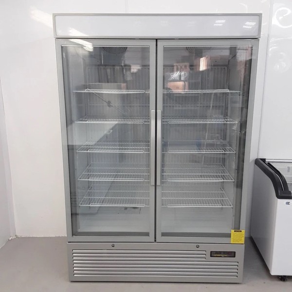 New B Grade Atom RAL9006 Display Freezer (41799)