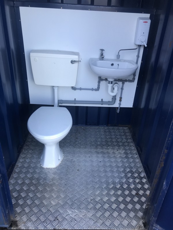 Buy Used Single Mains Toilet Cabin
