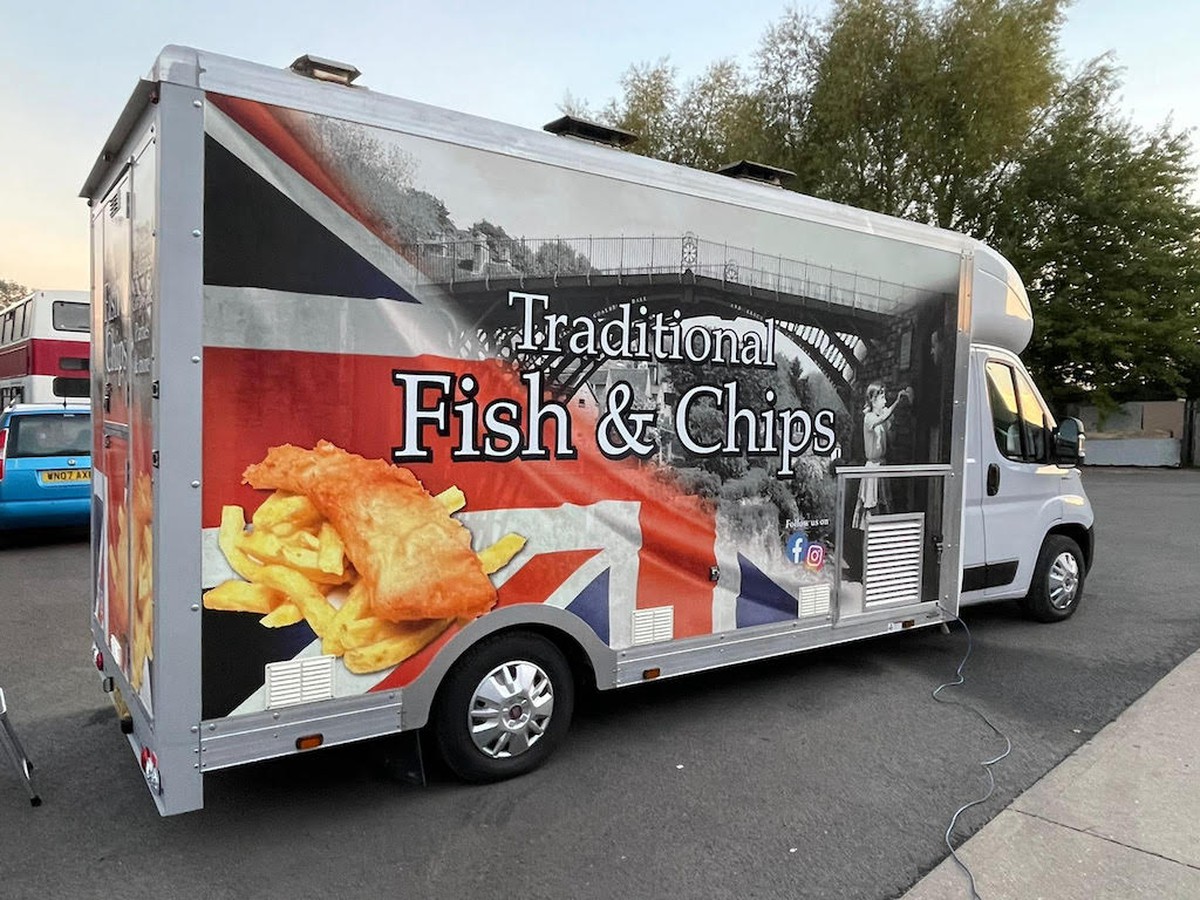 Secondhand Lorries and Vans Catering Vehicles Mobile Fish and Chips