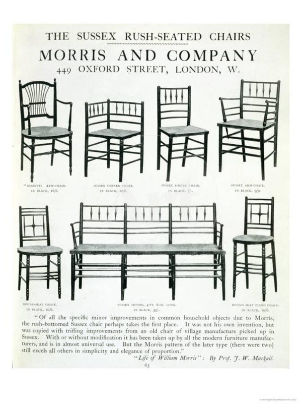 Morris and Co Sussex chairs