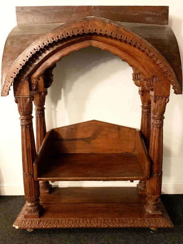 Monks Chair  Hand Carved