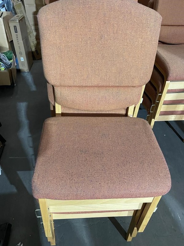 Stacking Neutral Church Chairs