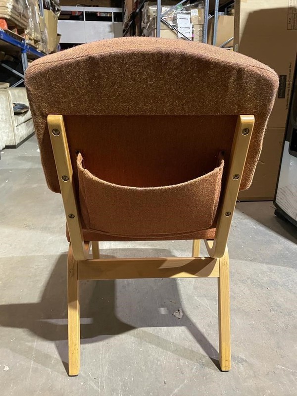 chair with book holder