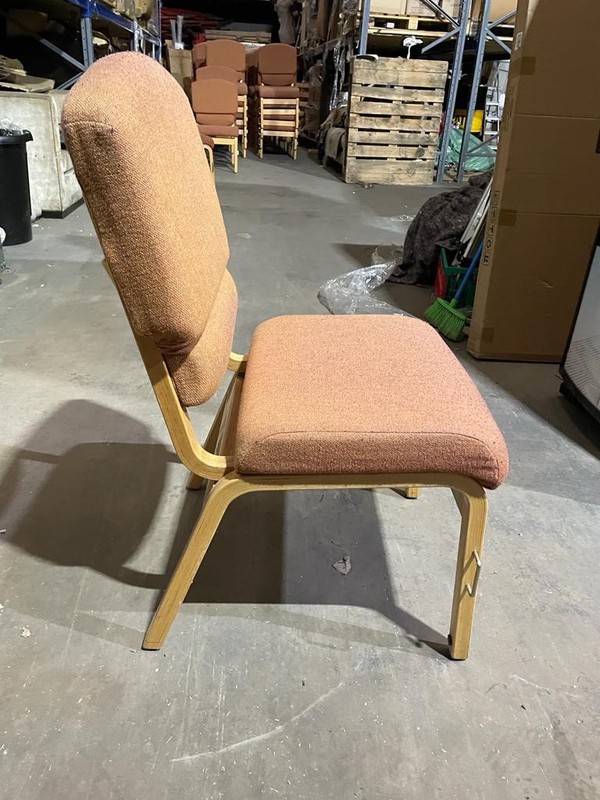 Neutral Upholstered Church Chairs