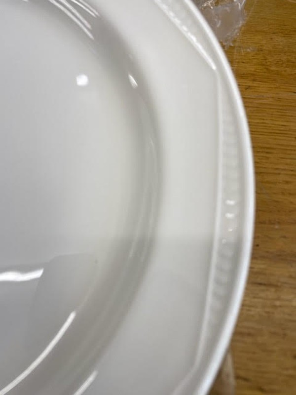 NEW: Steelite White Dinner Plate 10” - London 3