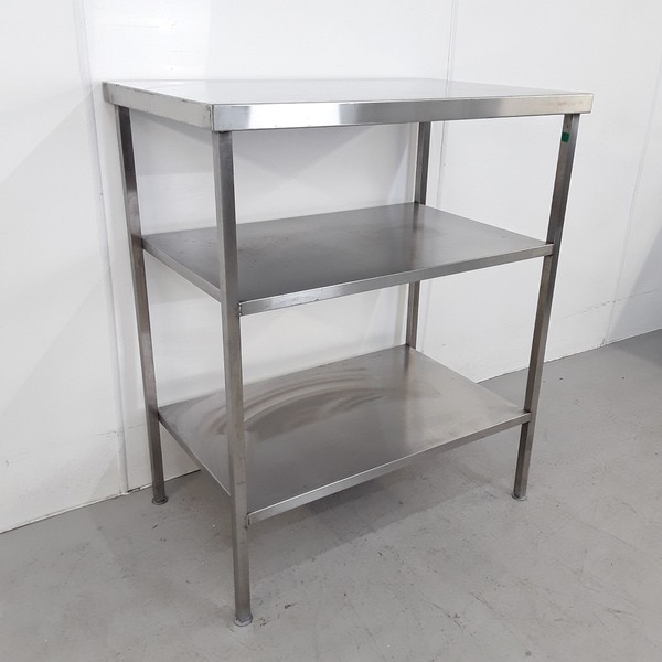 Freestanding Stainless steel shelving unit