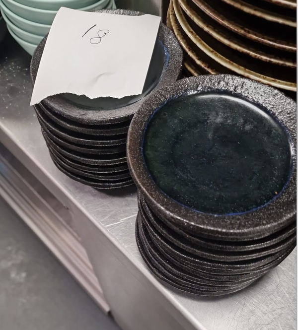Secondhand plates and bowls