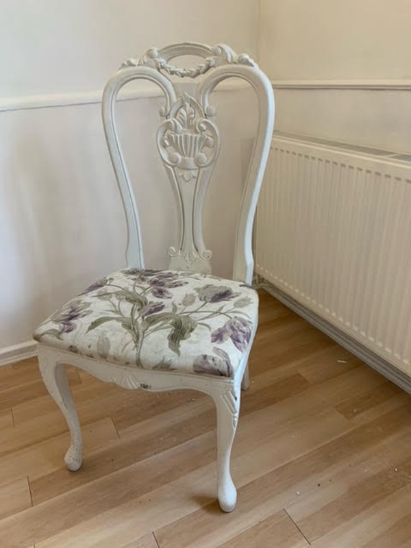 Shabby Chic White Painted 20x Chairs & 6x Tables - Hertfordshire 8