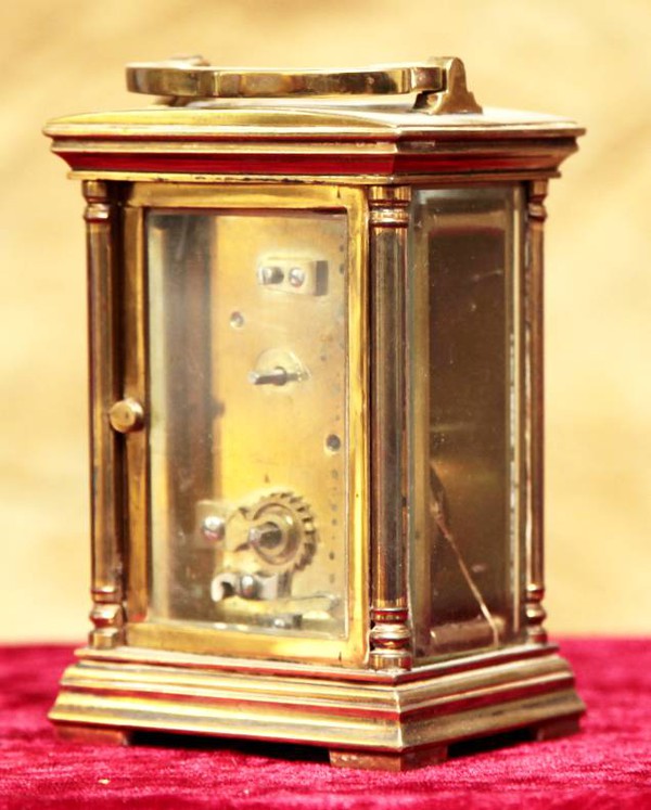 Carriage clock back