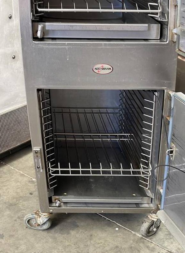 Stainless steel cook and hold oven