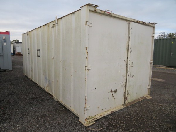 Spares or Repairs 21' x 9' Anti Vandal Site Store - Roof Issues