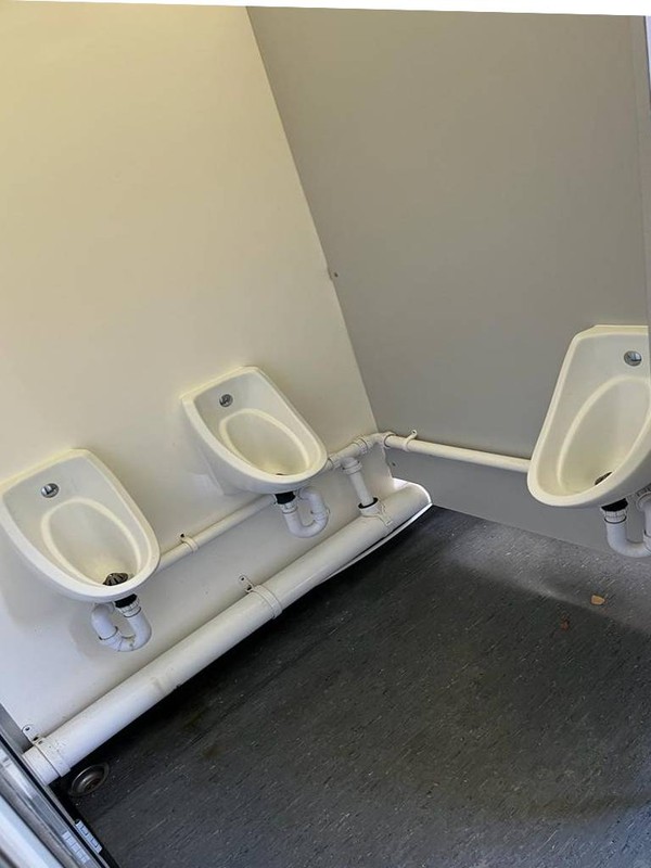 Gents Urinals toilet trailer
