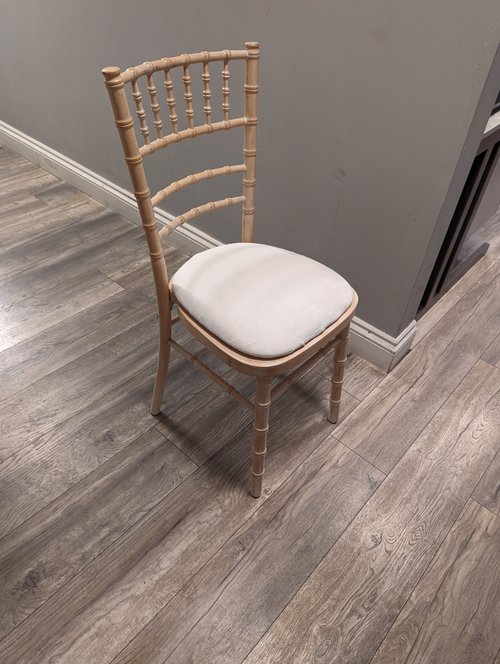 Secondhand Chairs and Tables Limewash Banqueting Chairs for sale