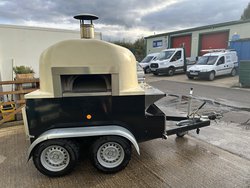 Mobile Pizza oven trailer