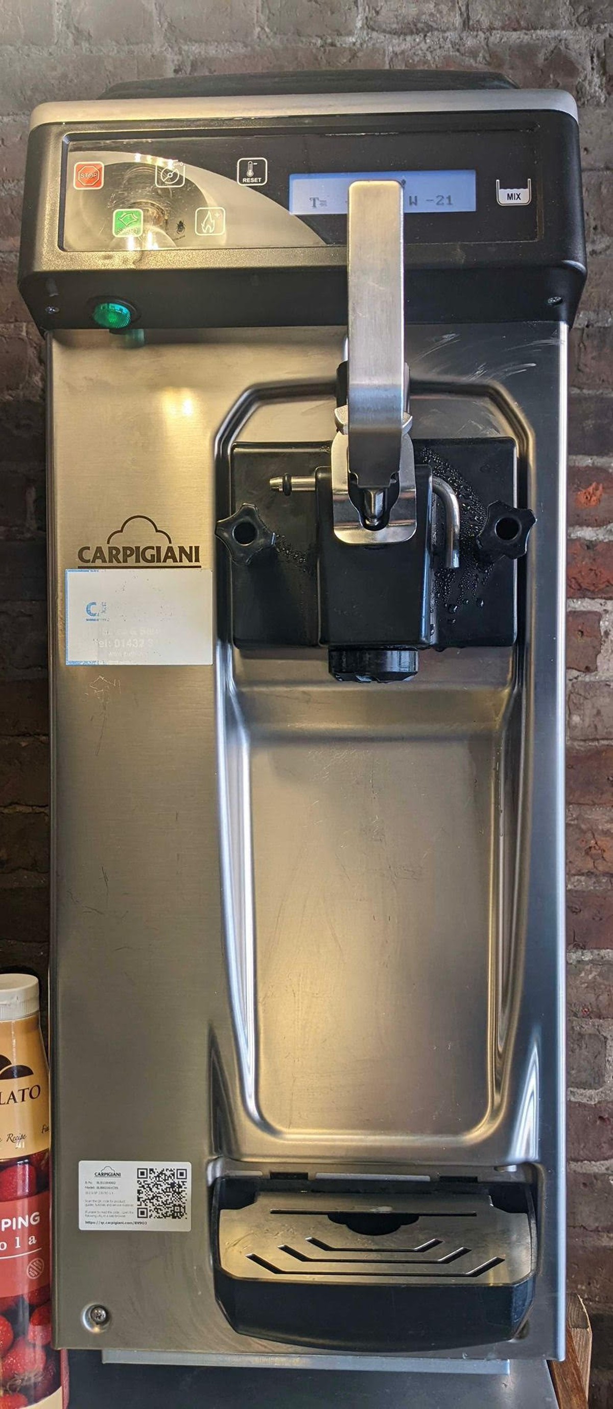Secondhand Catering Equipment Ice Cream Equipment 2x Carpigiani Ice Cream Machine