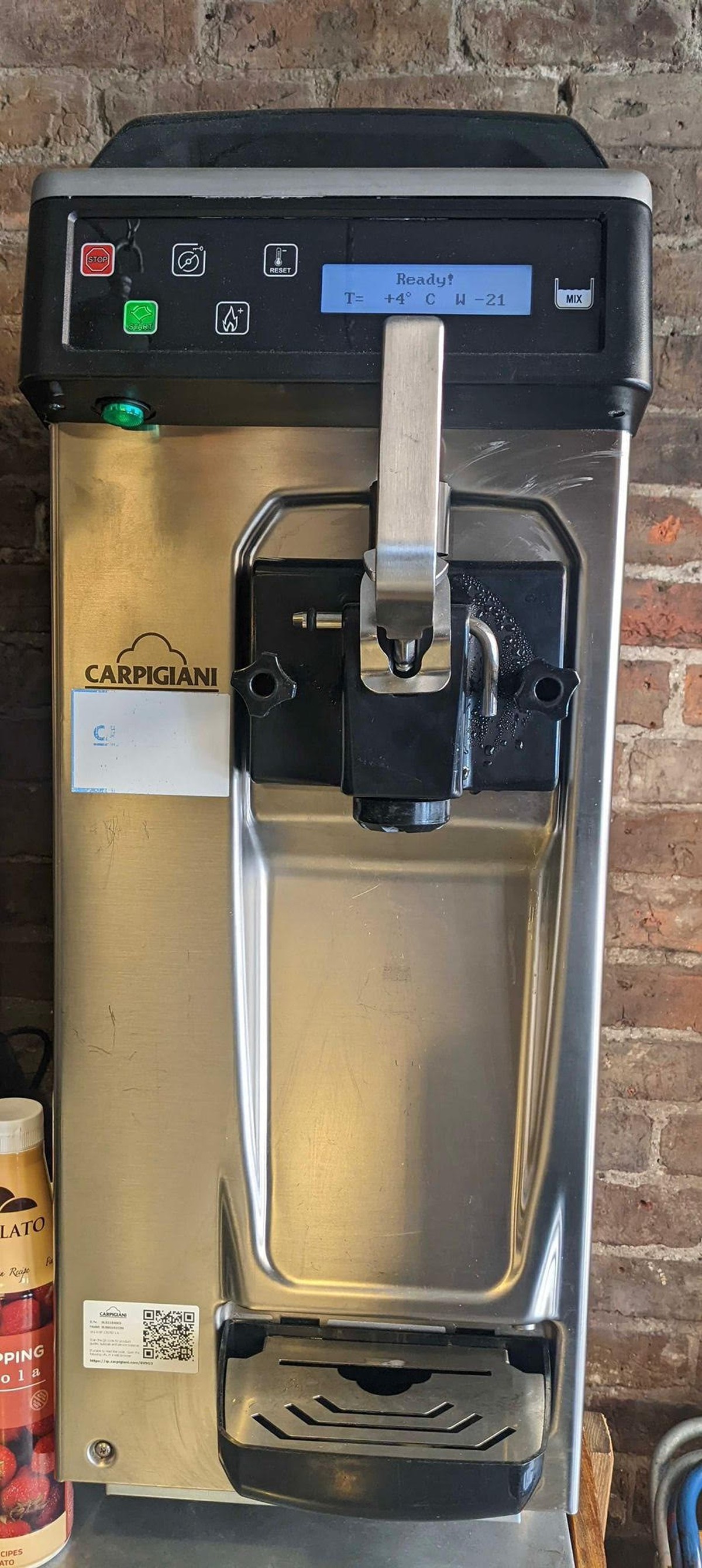 Secondhand Catering Equipment Ice Cream Equipment 2x Carpigiani Ice