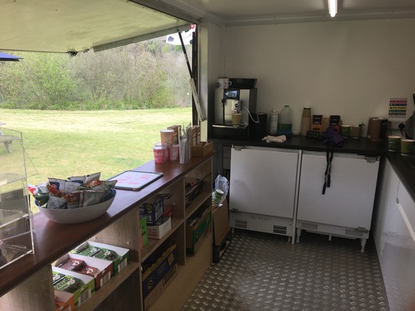 Secondhand Used Catering Trailer 14x7 For Sale