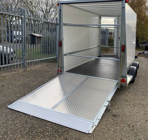 Ifor Williams BV126 Box Van Trailer with Ramp / barn doors Ifor Williams BV126 Box Van Trailer with Ramp / barn doors