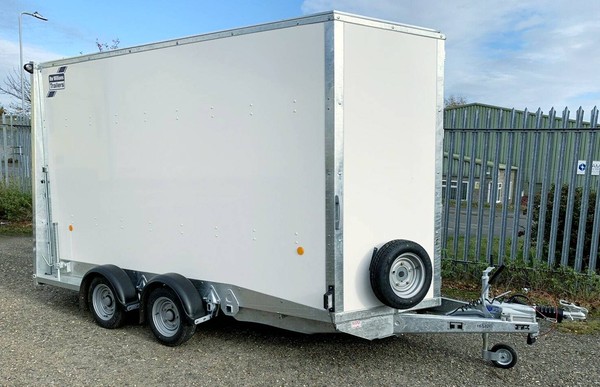 BV126 7Ft Ifor Williams box trailer for sale