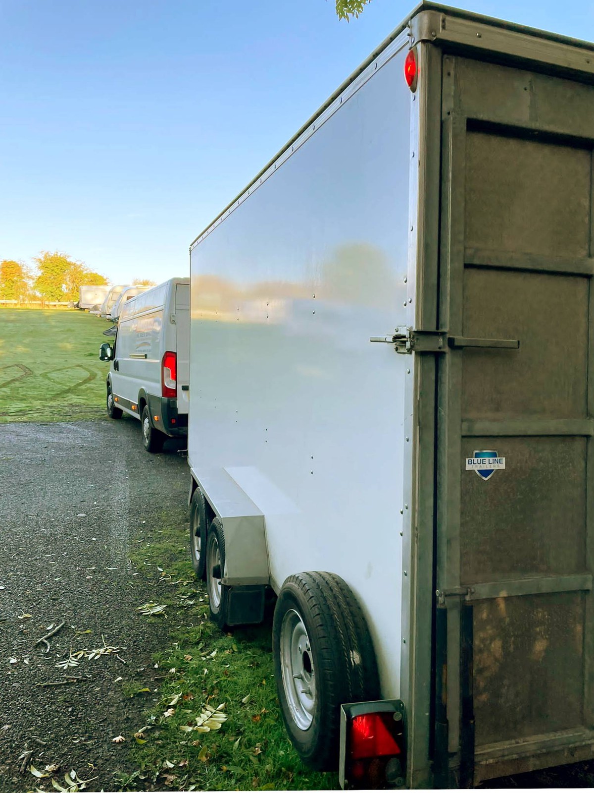 Secondhand Trailers Box Trailers 16ft Blueline Box Trailer 3.5t