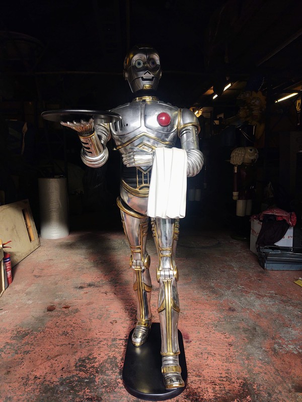 Life sized Robot prop - Waiter