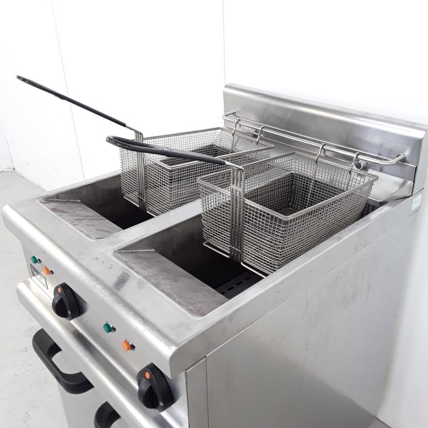 Double fryer for sale