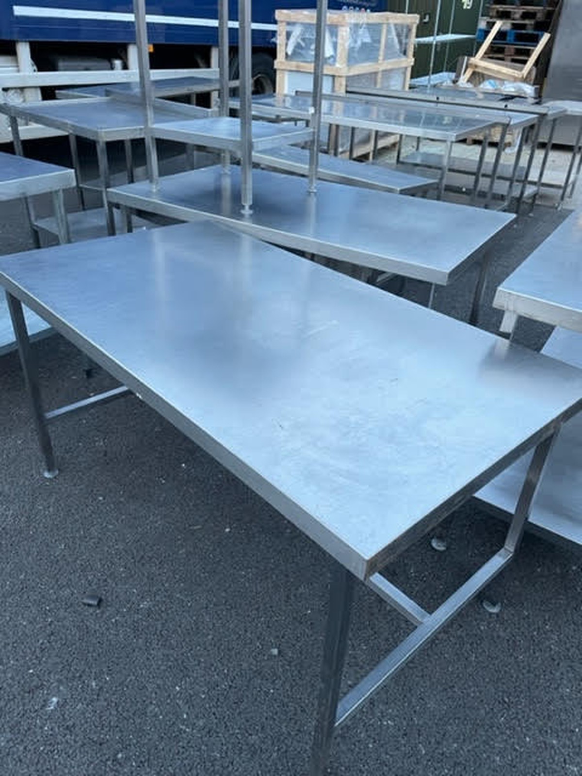 Secondhand Catering Equipment Stainless Steel Tables (1.01m to 2m