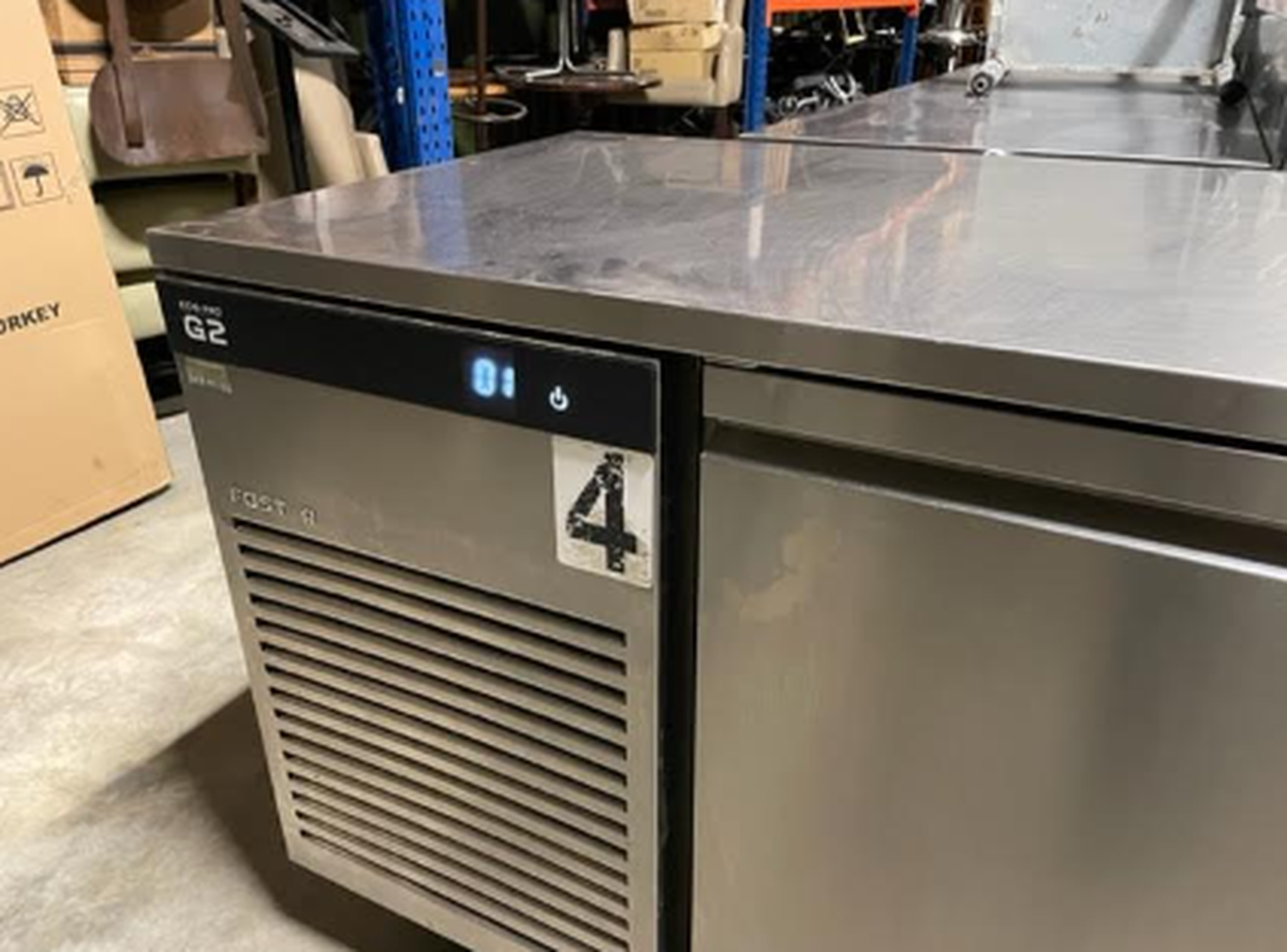 Secondhand Catering Equipment Bench Or Prep Fridges Two Door Foster