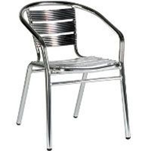 Bolero Aluminium Cafe Chairs