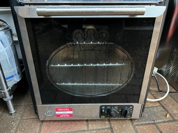Counter top baked potato oven
