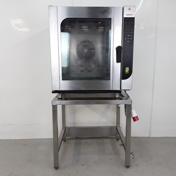 Used Hobart HCSCME10 Combination Oven and Stand (41971)