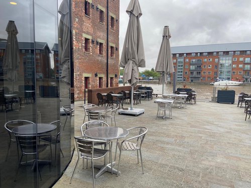Large Neutral Cafe Bistro Umbrellas Large Neutral Cafe Bistro Umbrellas