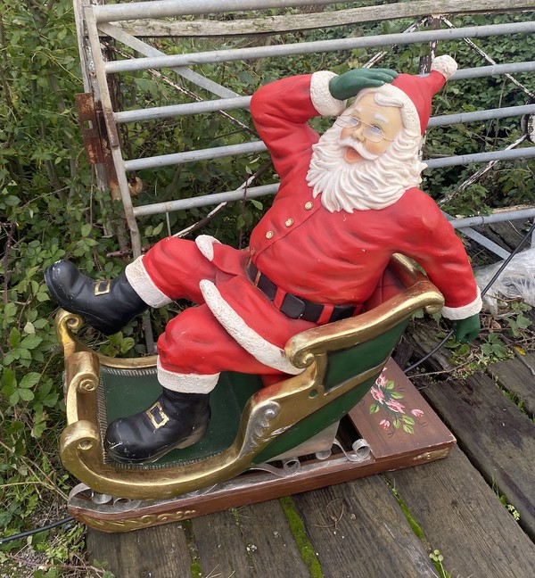 Life sized Santa prop