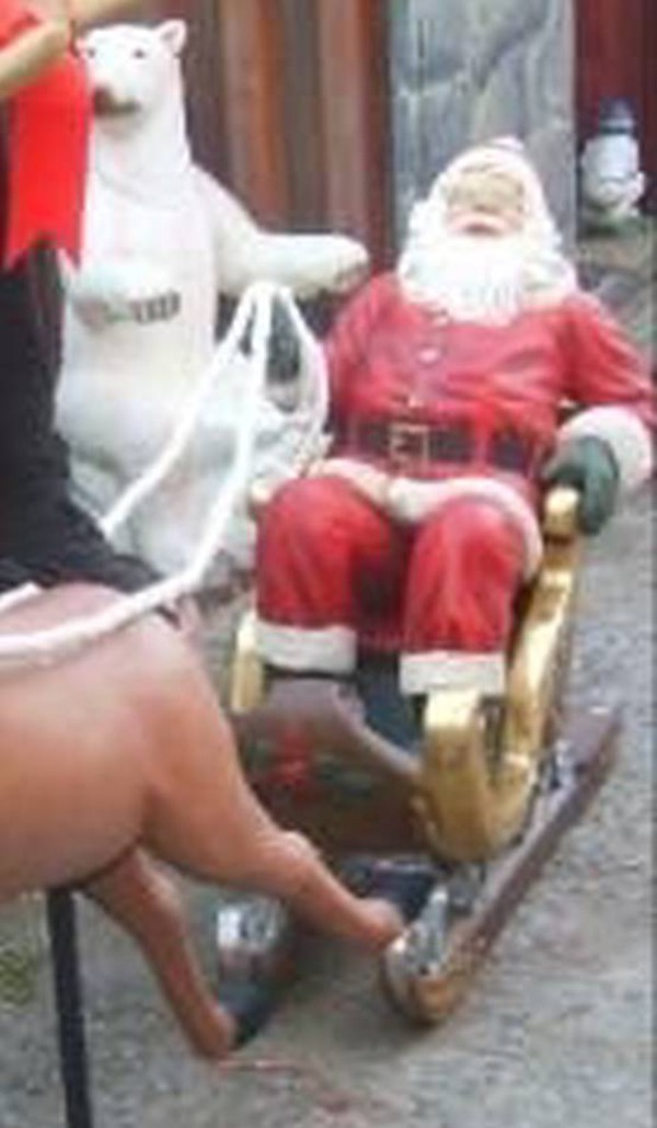 Santa and Sleigh