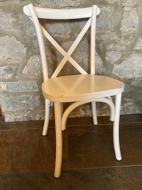 Secondhand Chairs and Tables Cross Backed Banqueting Chairs