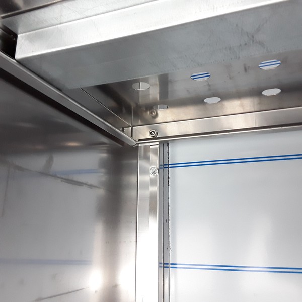 New stainless steel hot cupboard