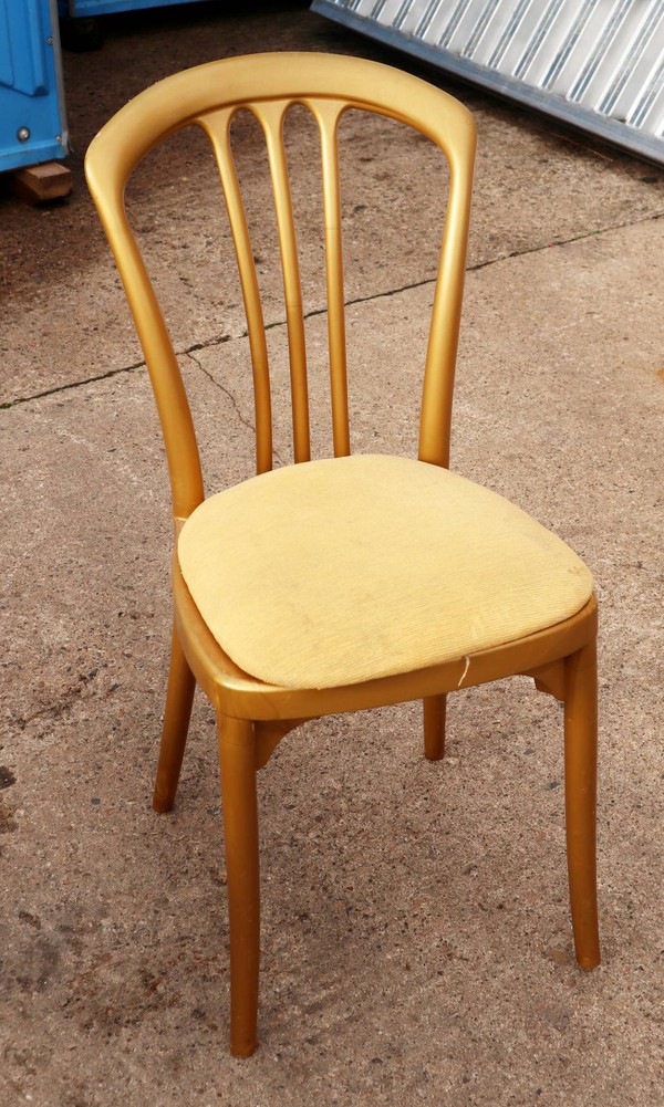 Gilt banqueting chairs for sale