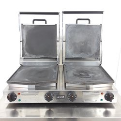 Secondhand Used Lincat LCG2/S Double Contact Grill For Sale