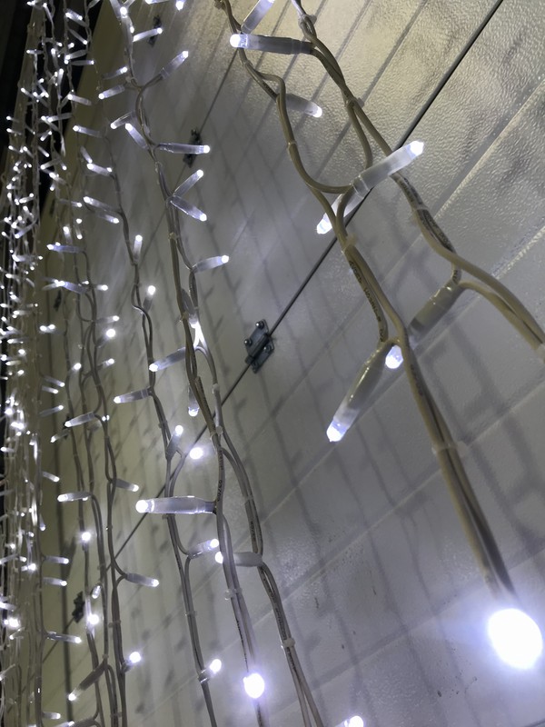 Cool white LED curtain / venue decoration