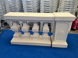 Secondhand Balustrade and Pillars Lightweight Plastic For Sale